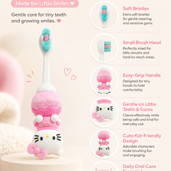 Animal Design Soft Tooth Brush for 2 to 6 Years - Design 9
