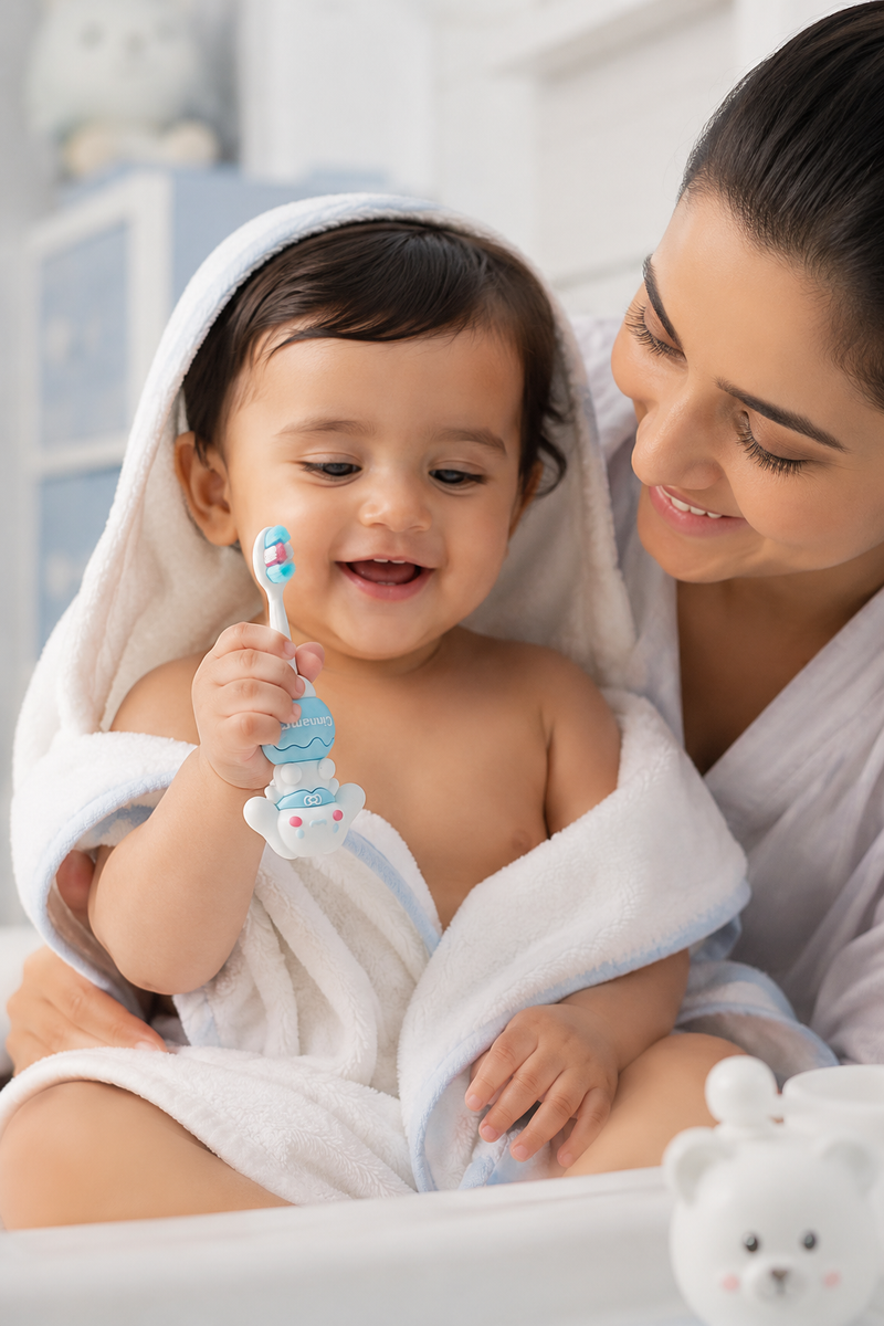 Animal Design Soft Tooth Brush for 2 to 6 Years - Design 12