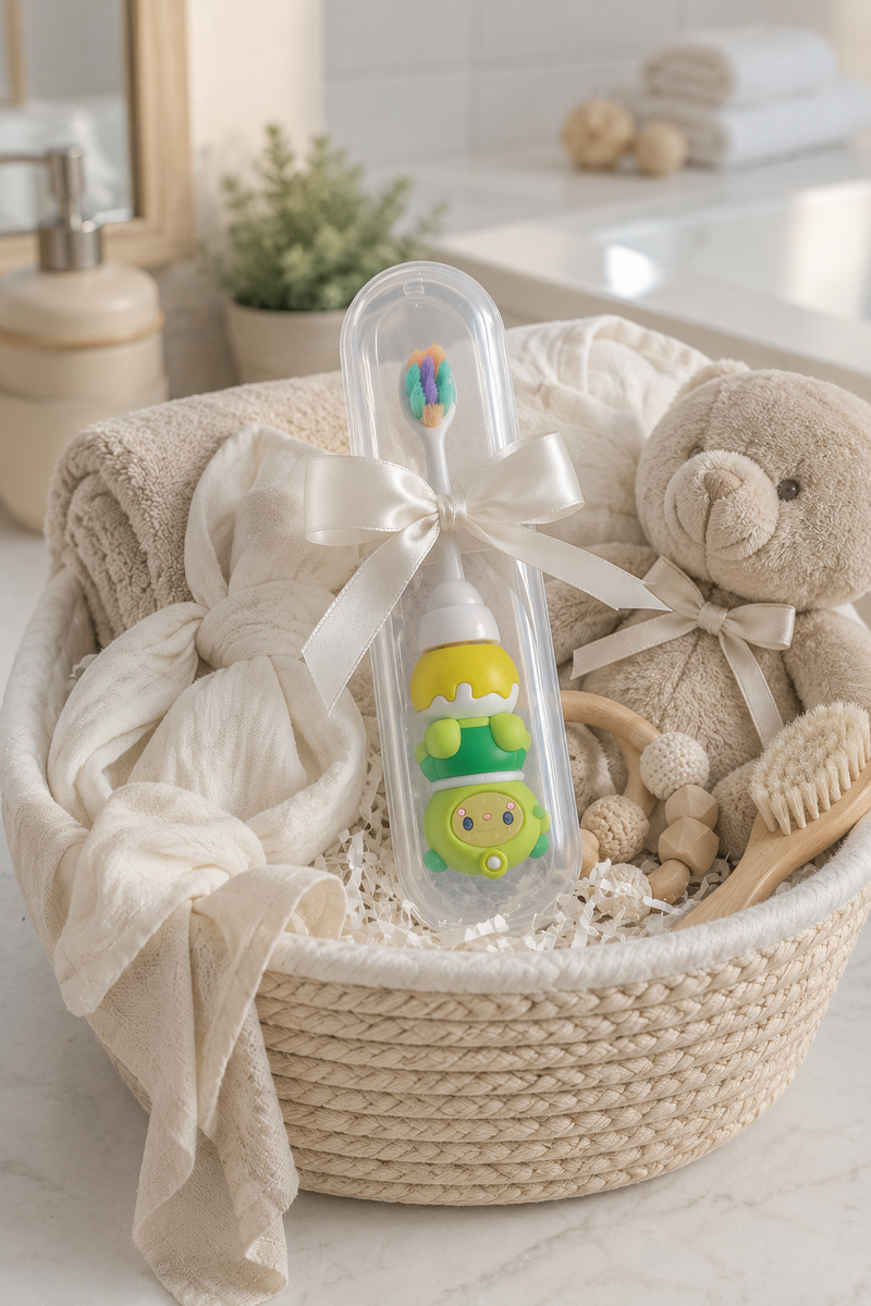 Animal Design Soft Tooth Brush for 2 to 6 Years - Design 14
