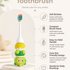 Animal Design Soft Tooth Brush for 2 to 6 Years - Design 14