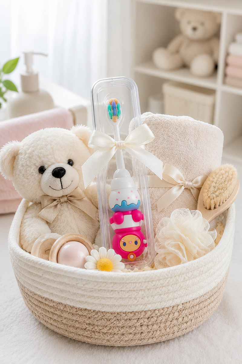 Animal Design Soft Tooth Brush for 2 to 6 Years - Design 15