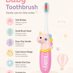 Animal Design Soft Tooth Brush for 2 to 6 Years - Design 6