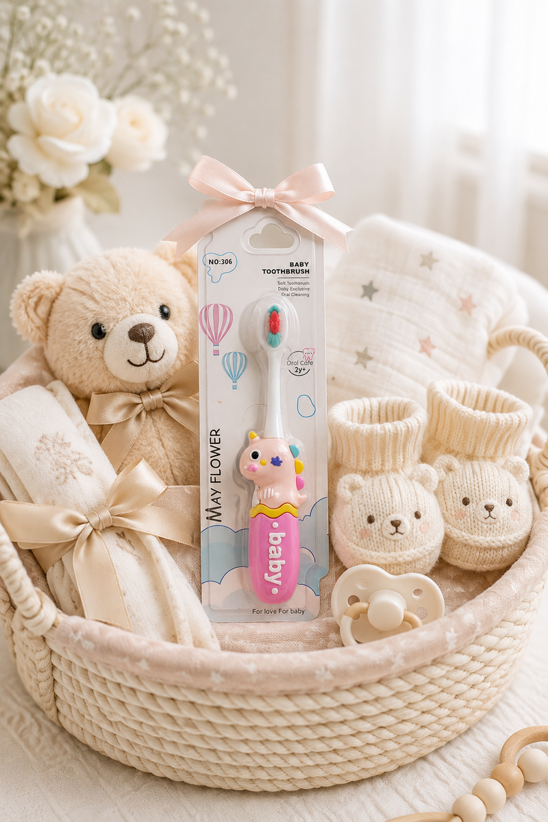 Animal Design Soft Tooth Brush for 2 to 6 Years - Design 6
