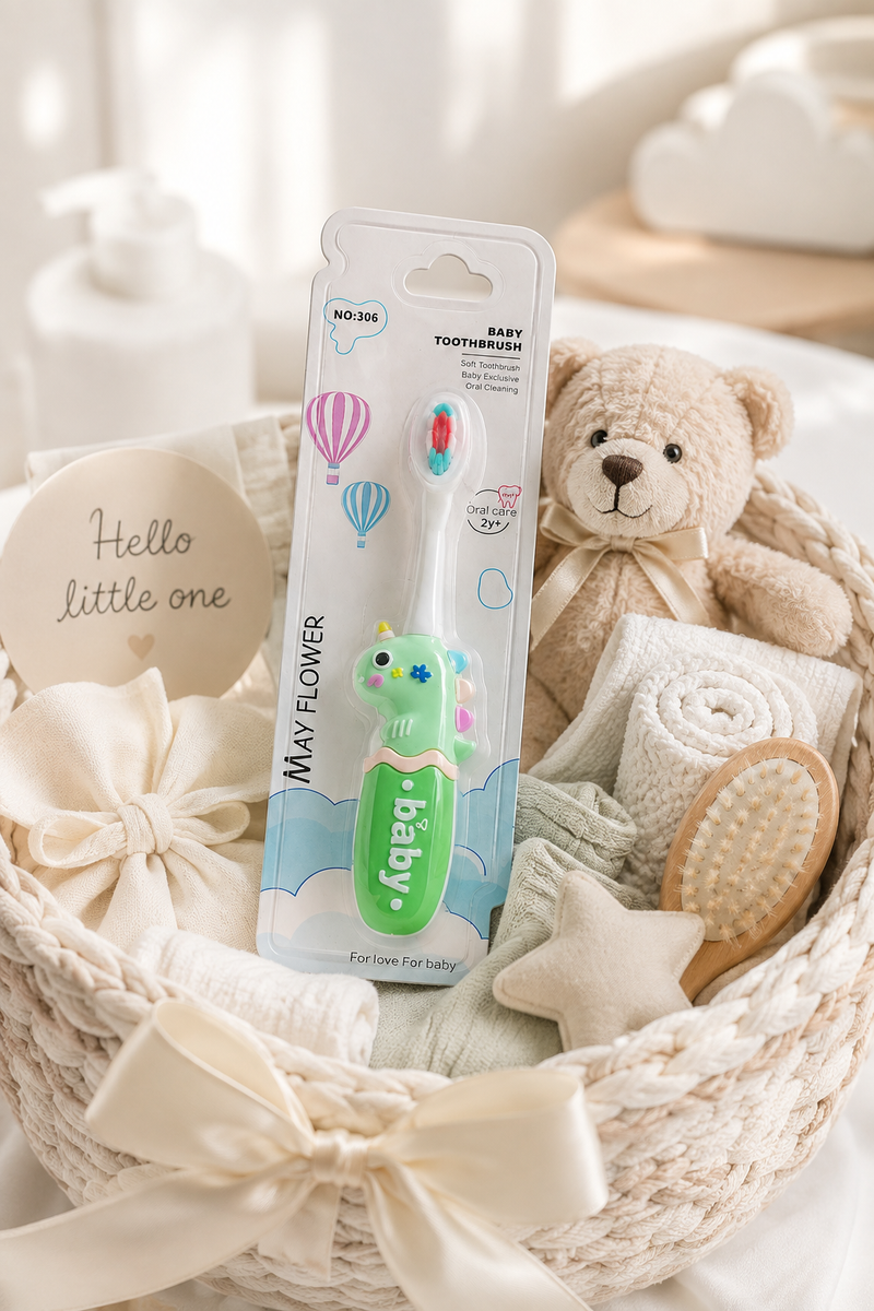 Animal Design Soft Tooth Brush for 2 to 6 Years - Design 7