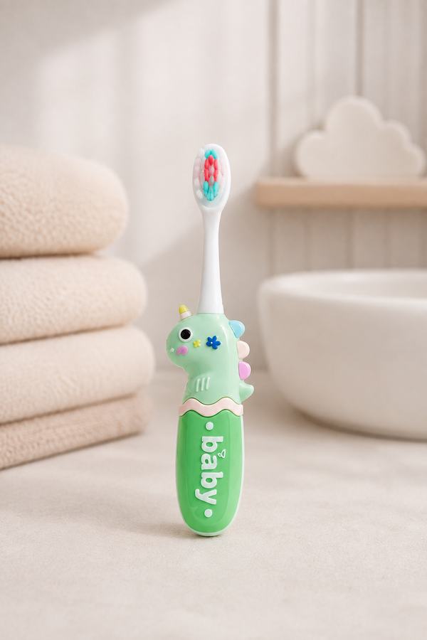 Animal Design Soft Tooth Brush for 2 to 6 Years - Design 7