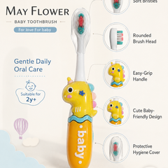 Animal Design Soft Tooth Brush for 2 to 6 Years - Design 5
