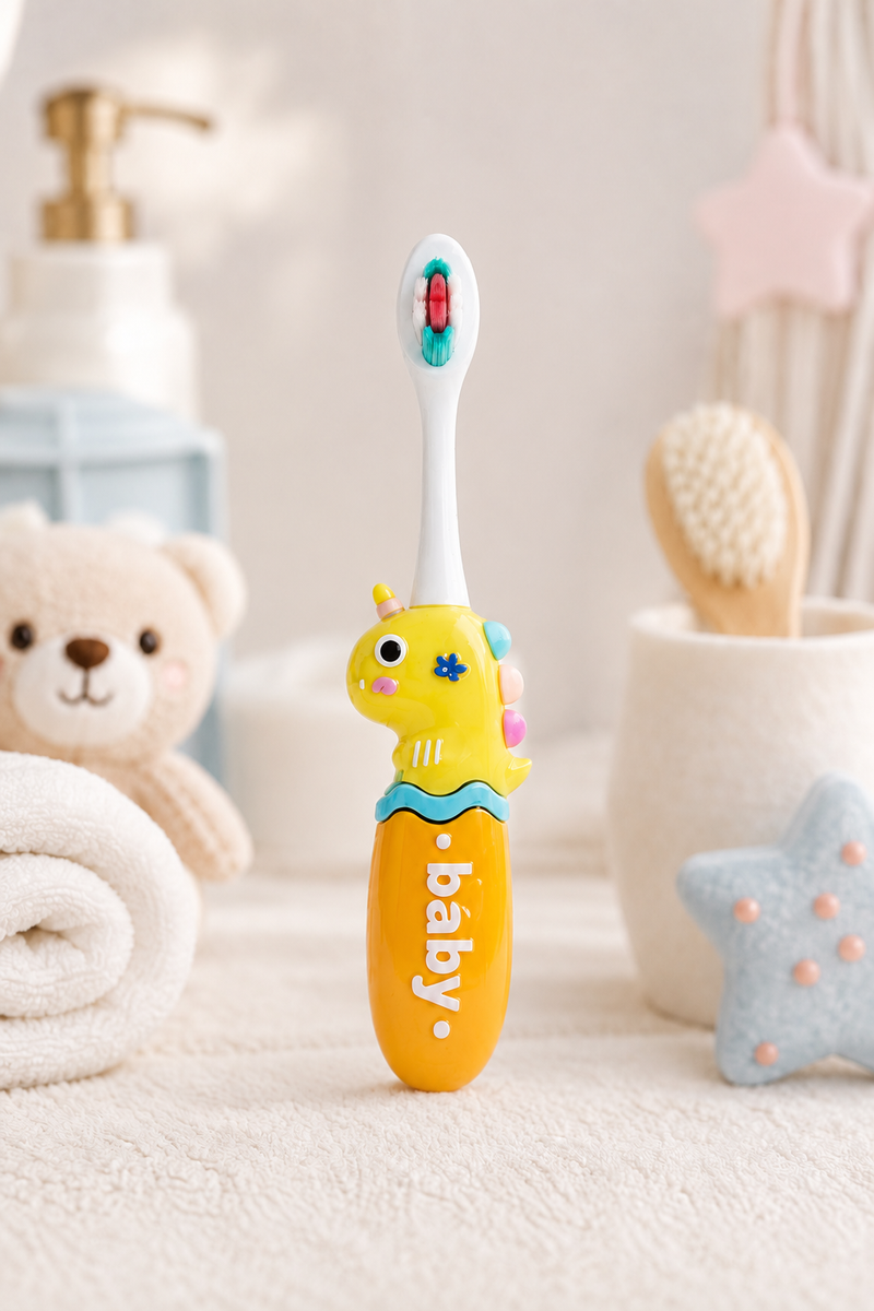 Animal Design Soft Tooth Brush for 2 to 6 Years - Design 5