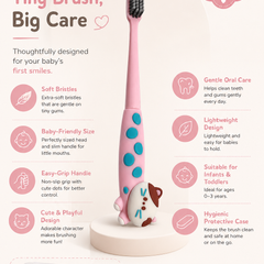 Animal Design Soft Tooth Brush for 2 to 6 Years - Design 4