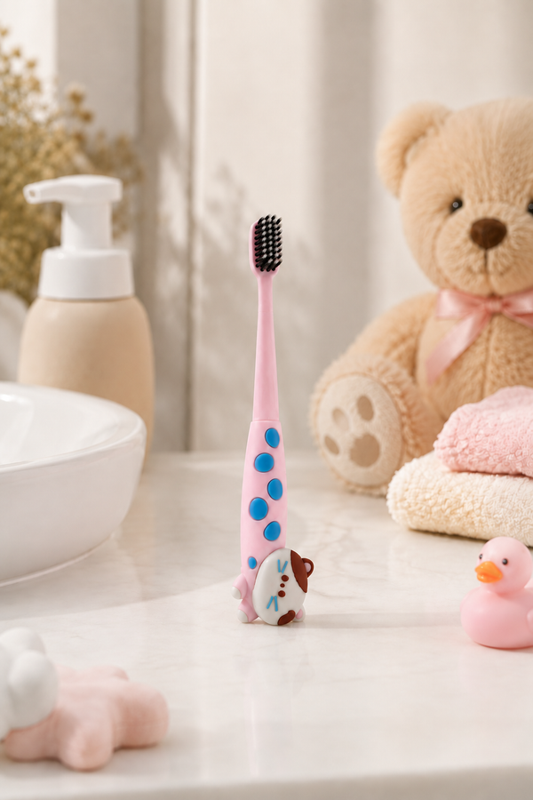 Animal Design Soft Tooth Brush for 2 to 6 Years - Design 4