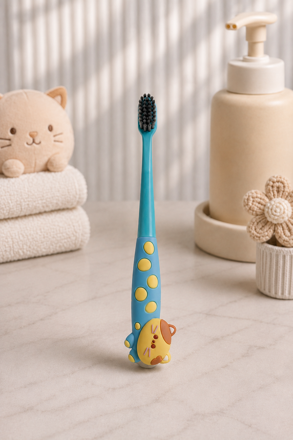 Animal Design Soft Tooth Brush for 2 to 6 Years - Design 3