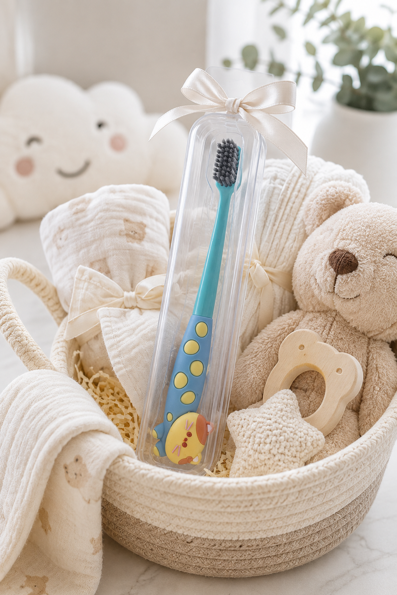Animal Design Soft Tooth Brush for 2 to 6 Years - Design 3