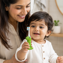 Animal Design Soft Tooth Brush for 2 to 6 Years - Design 2