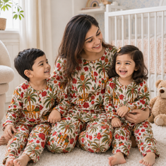 Secret Garden - Mom and Baby 100% Cotton Twinning Set