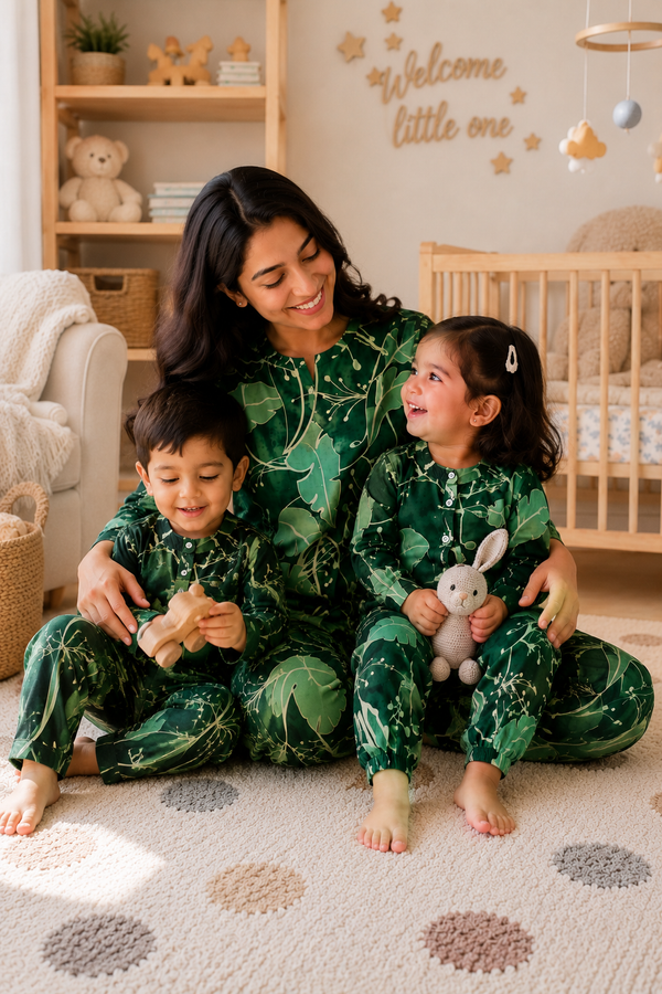 Tree of Life - Mom and Baby 100% Cotton Twinning Set