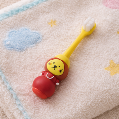 Animal Design Soft Tooth Brush for 2 to 6 Years - Lion