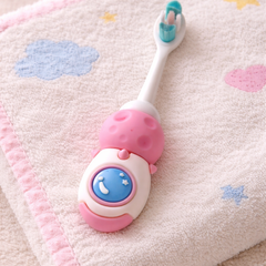 Animal Design Soft Tooth Brush for 2 to 6 Years - Pink Star