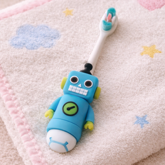 Animal Design Soft Tooth Brush for 2 to 6 Years - Robot