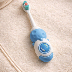 Animal Design Soft Tooth Brush for 2 to 6 Years - Blue Star