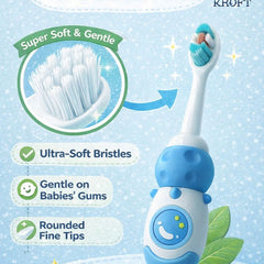 Animal Design Soft Tooth Brush for 2 to 6 Years - Lion