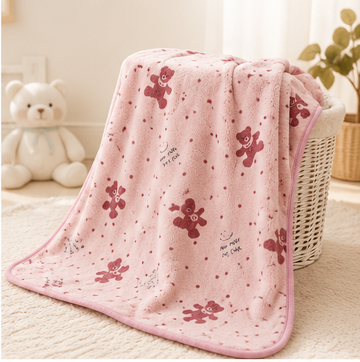 Blue Bear Towels - Soft Knit Cotton