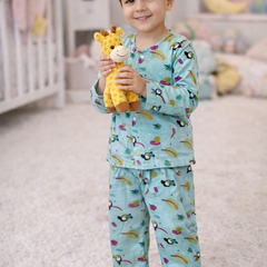 Toucan | Checkered Muslin | Soft Unisex Muslin Set for New Born to 6 Years