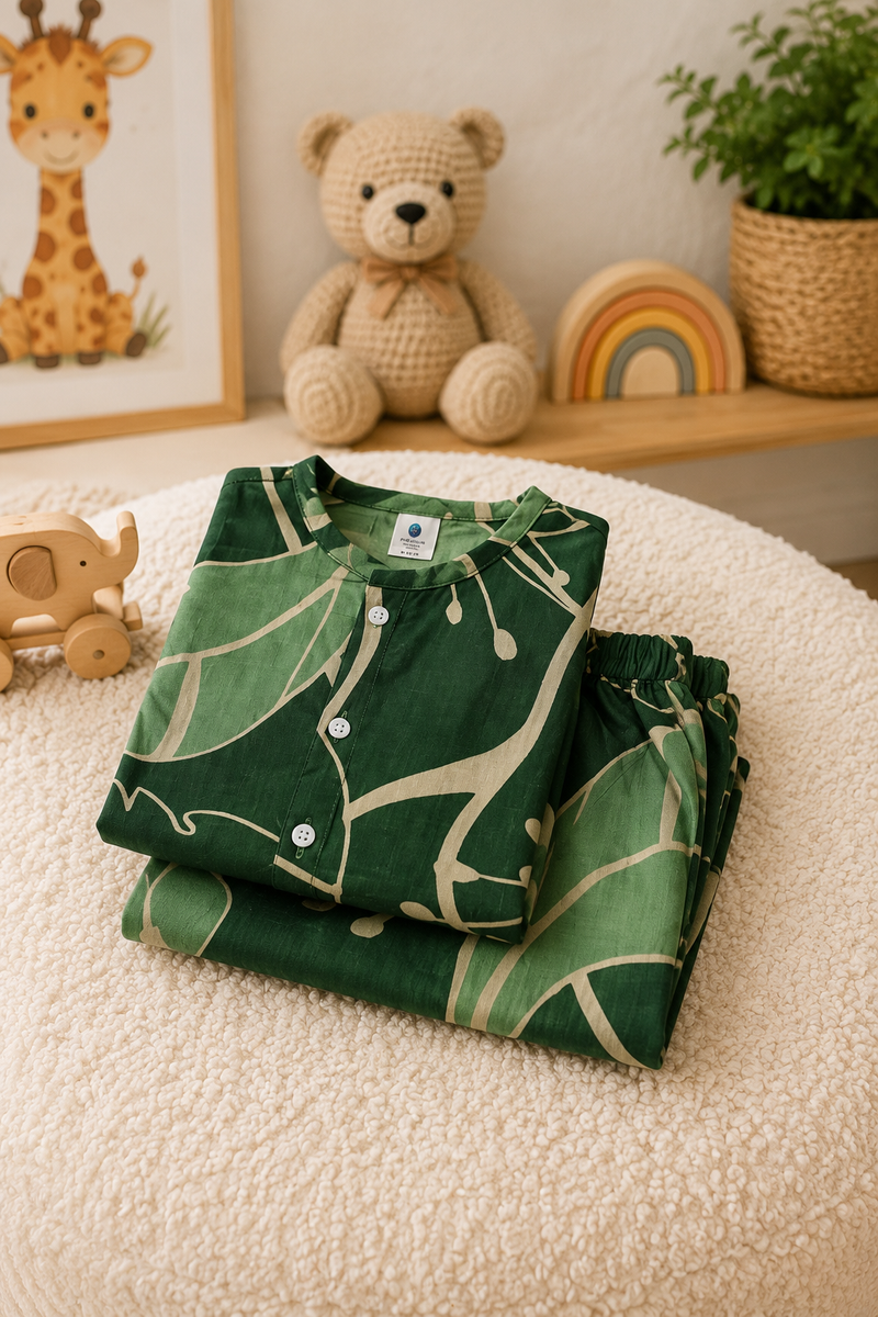 Tree Of Life - 100% Cotton Lightweight Cambric Soft Unisex Muslin Set for New Born to 6 Years