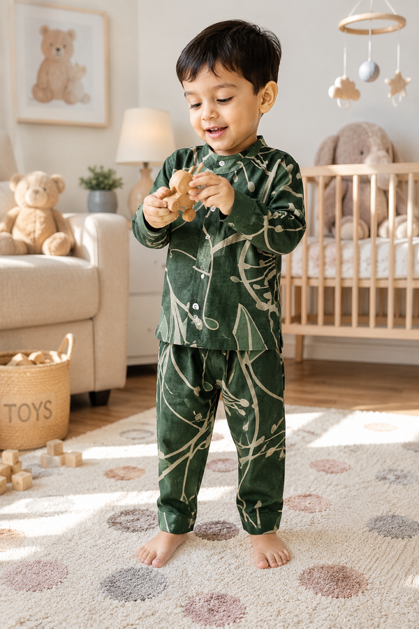Tree Of Life - 100% Cotton Lightweight Cambric Soft Unisex Muslin Set for New Born to 6 Years