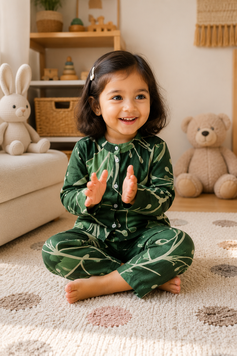 Tree Of Life - 100% Cotton Lightweight Cambric Soft Unisex Muslin Set for New Born to 6 Years