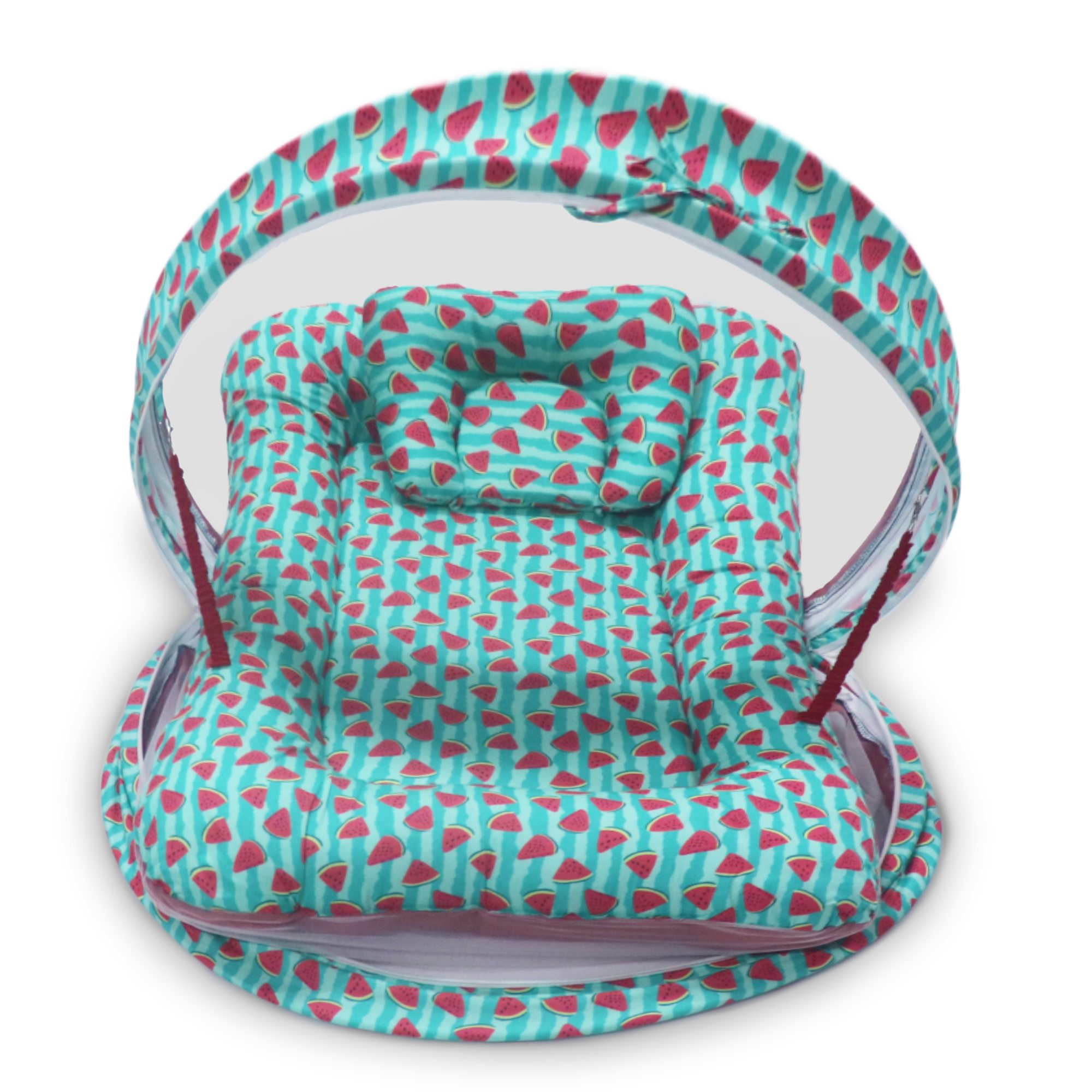 Watermelon Love -  Kradyl Kroft Bassinet Style Mosquito Net Bedding for Infants