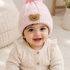 Woollen Baby Cap | 6 Months to 5 Years | Good Stretch | Snug Fit - 2