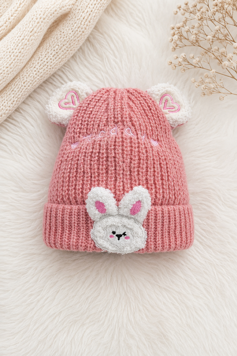 Woollen Baby Cap | 6 Months to 5 Years | Good Stretch | Snug Fit - 8