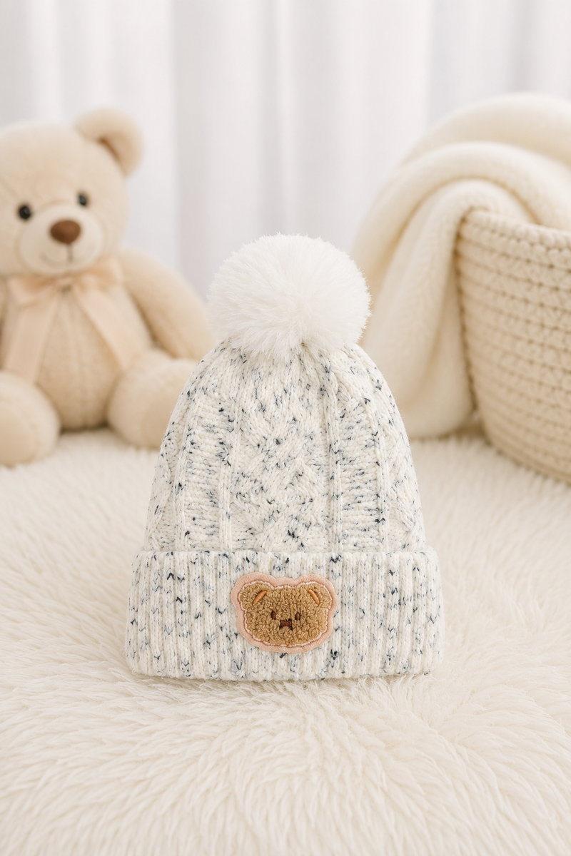 Woollen Baby Cap | 6 Months to 5 Years | Good Stretch | Snug Fit - 3