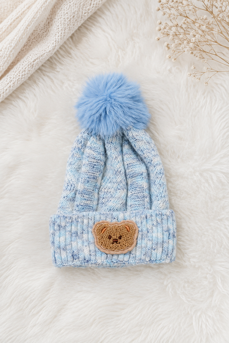 Woollen Baby Cap | 6 Months to 5 Years | Good Stretch | Snug Fit - 14