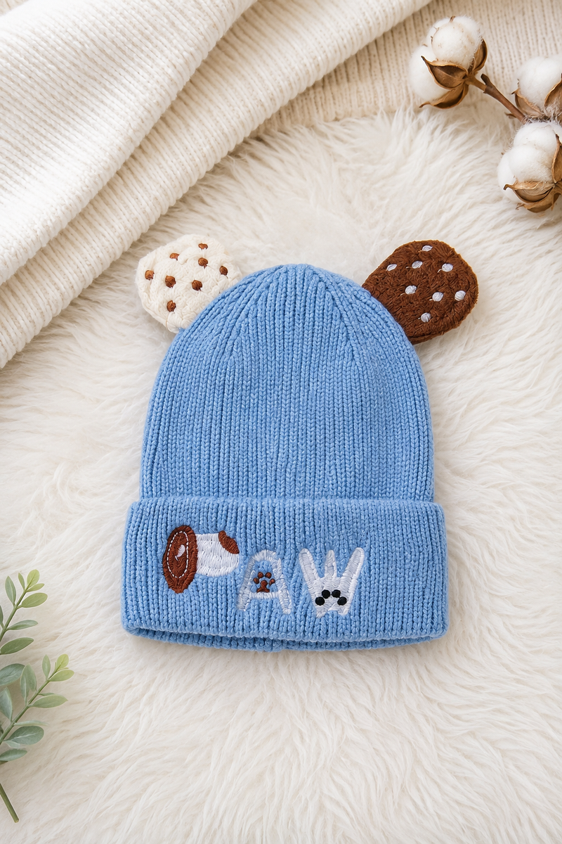 Woollen Baby Cap | 6 Months to 5 Years | Good Stretch | Snug Fit - 4