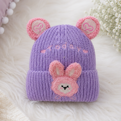 Woollen Baby Cap | 6 Months to 5 Years | Good Stretch | Snug Fit - 12
