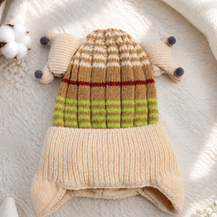 Woollen Baby Cap | 6 Months to 5 Years | Good Stretch | Snug Fit - 9