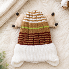 Woollen Baby Cap | 6 Months to 5 Years | Good Stretch | Snug Fit - 6