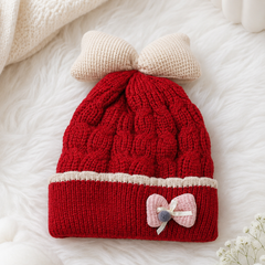 Woollen Baby Cap | 6 Months to 5 Years | Good Stretch | Snug Fit - 13