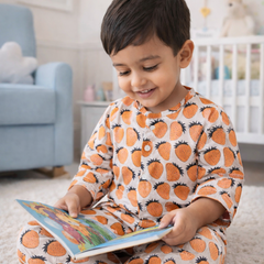 Yellow Berry - 100% Cotton Lightweight Cambric Soft Unisex Muslin Set for New Born to 6 Years