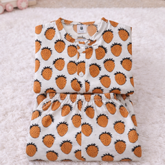 Yellow Berry - 100% Cotton Lightweight Cambric Soft Unisex Muslin Set for New Born to 6 Years