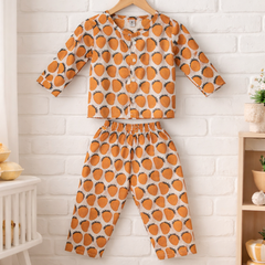 Yellow Berry - 100% Cotton Lightweight Cambric Soft Unisex Muslin Set for New Born to 6 Years