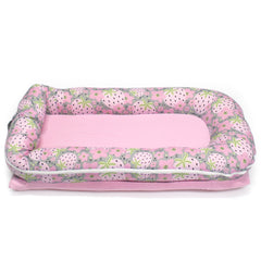 Baby Nest with Removable Covers - Very Berry