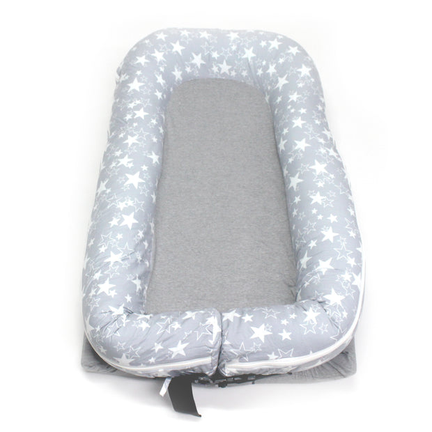 Baby Nest with Removable Covers - Born Star Grey