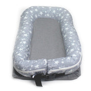 Baby Nest with Removable Covers - Born Star Grey