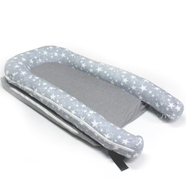 Baby Nest with Removable Covers - Born Star Grey