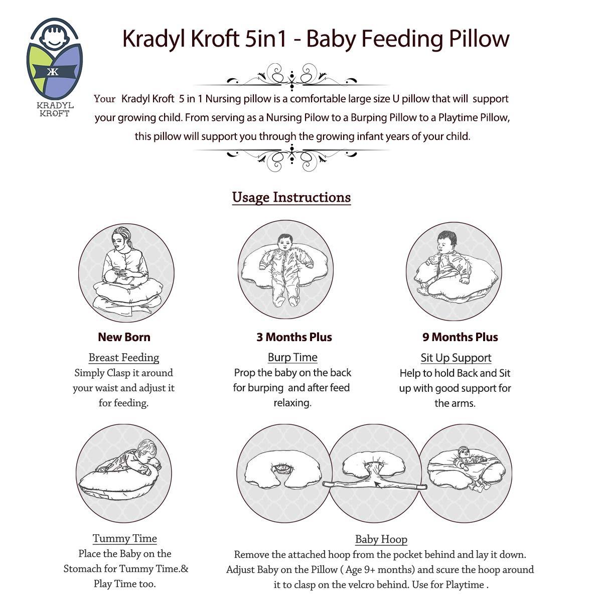 Hexlove -Baby Feeding Pillow | Nursing Pillow | Breastfeeding Pillow