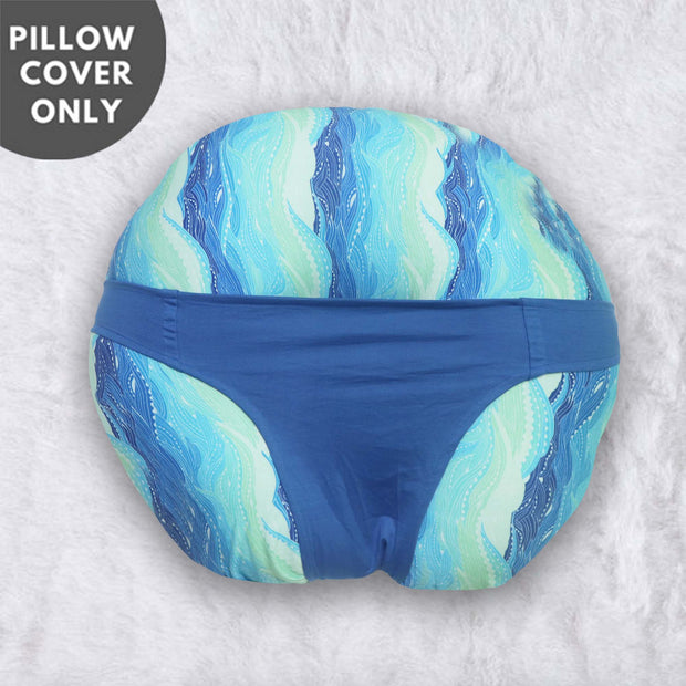 Blue Waves - Baby Feeding Pillow | Nursing Pillow | Breastfeeding Pillow Cover