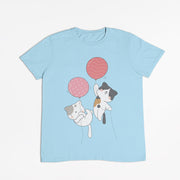 Kids Tee - 100% Cotton Balloon Kitty