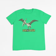 Kids Tee - 100% Cotton Flying Dino