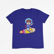 Kids Tee - 100% Cotton Flying Rocket